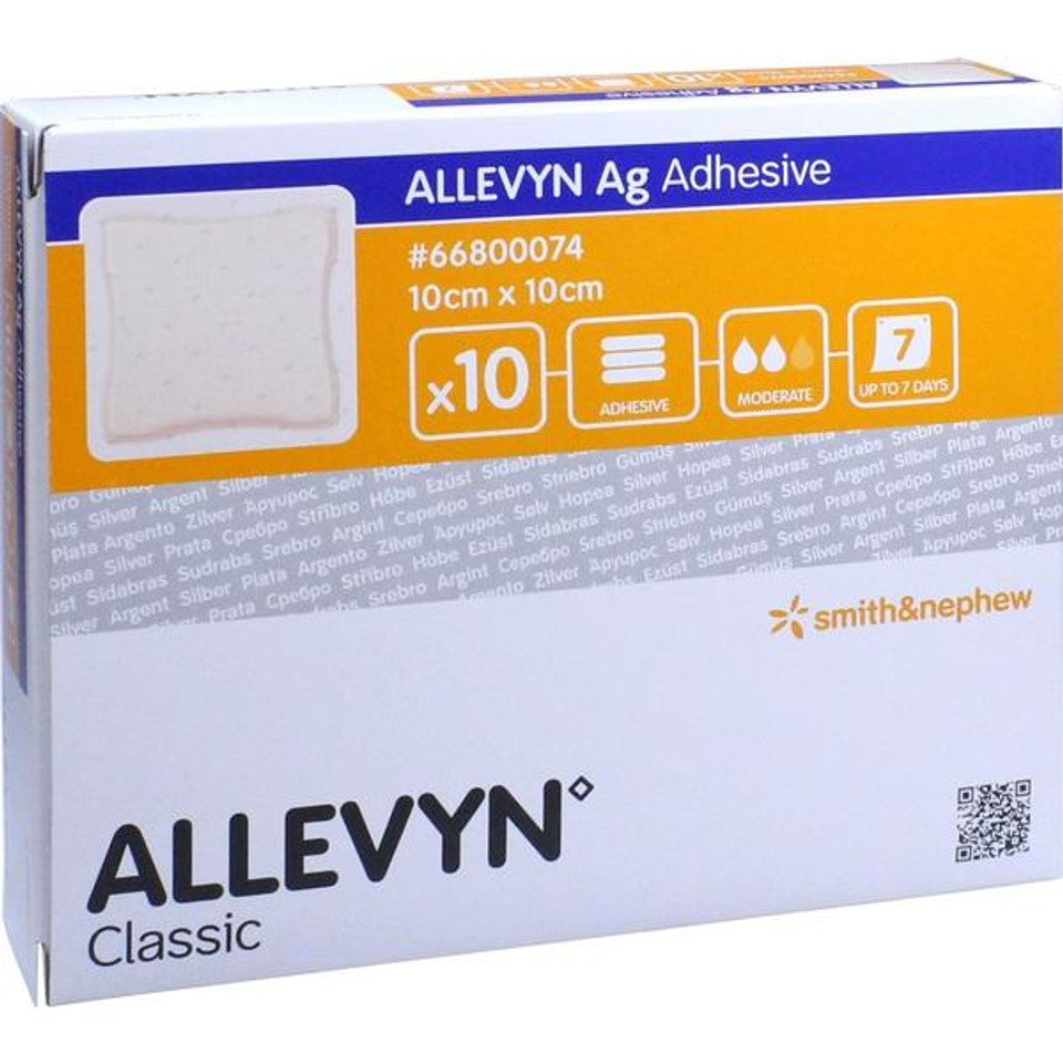 Allevyn AG Foam Adhesive Dressing2