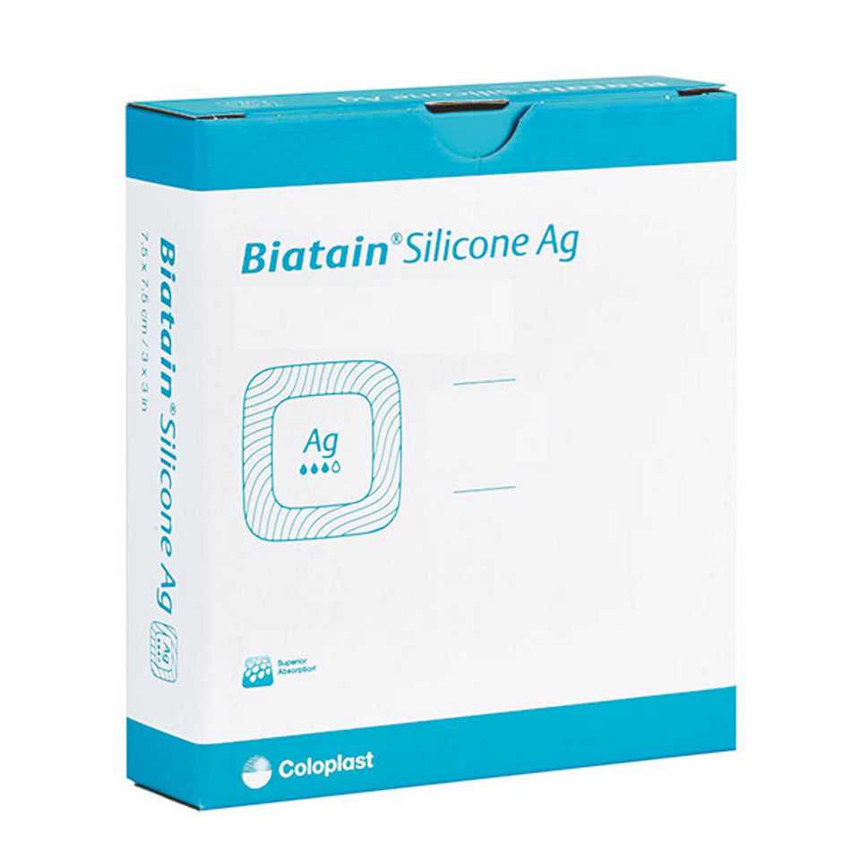 Biatain Silicone Ag Silver Adhesive Dressing1