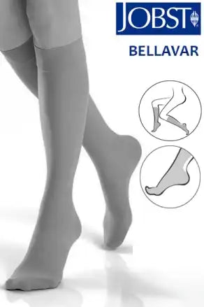 JOBST® Bellavar Class 2 Below Knee Compression Stockings – Durable, Comfortable Compression for Active Lifestyles