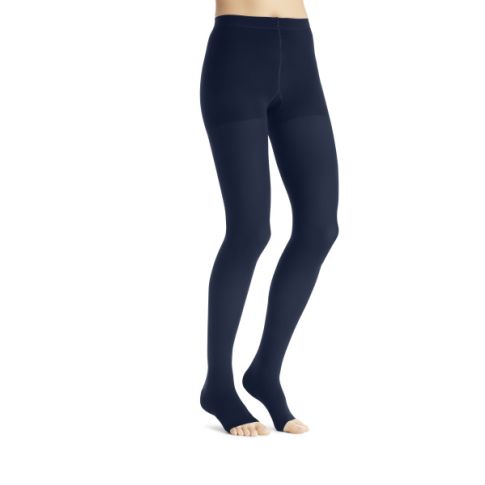 JOBST® Opaque Class 1 Compression Tights (Open Toe)  5