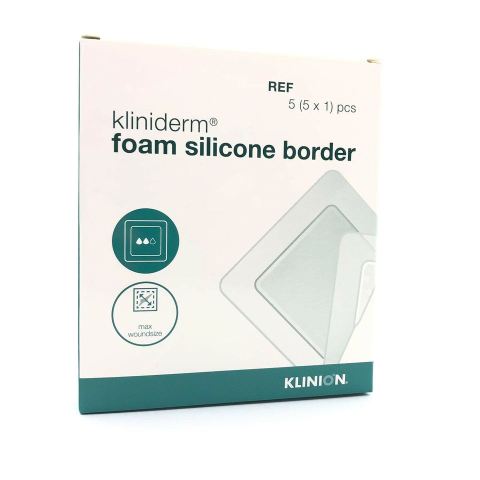 Kliniderm Foam Silicone Border Dressing