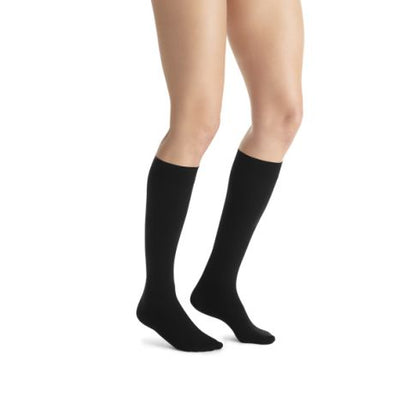 JOBST® Opaque Class 1 Below Knee Compression Stockings - Open Toe